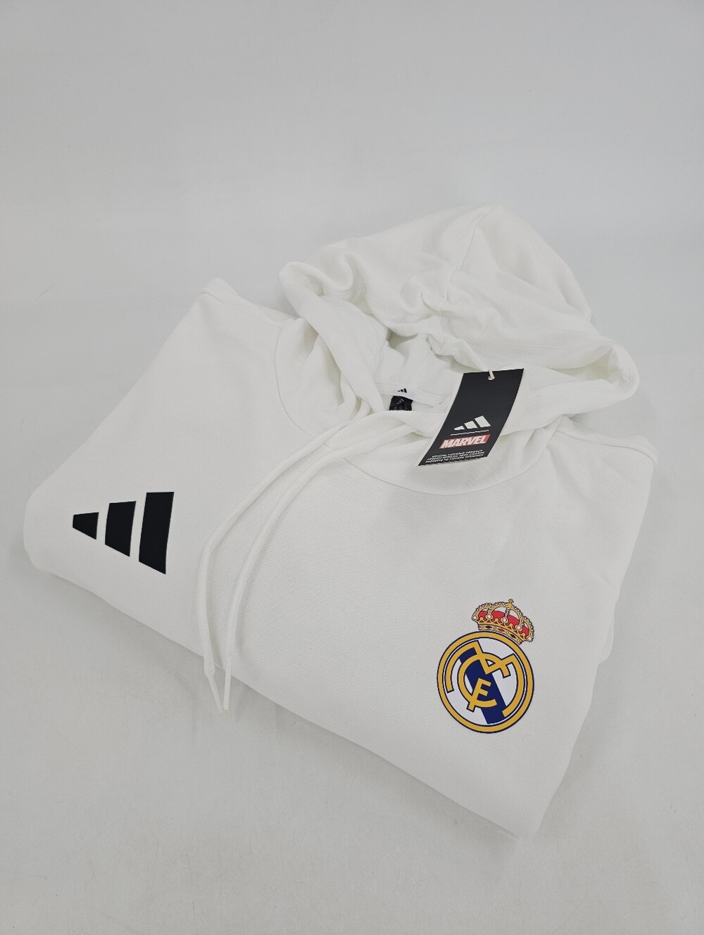 Adidas Real Madrid FC Marvel Avengers Pullover Hoodie Men's Top